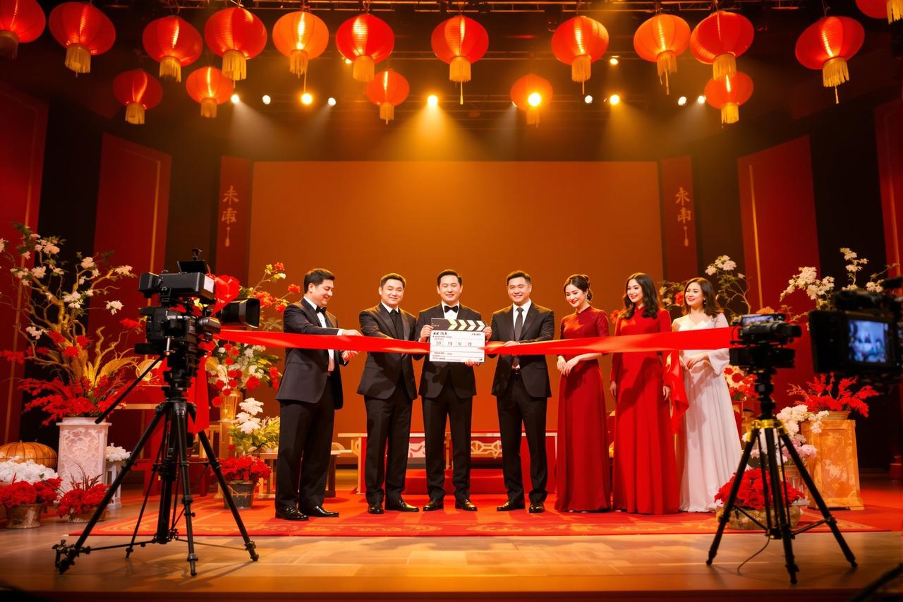 知名导演新片开机仪式 - 71吃瓜娱乐新闻配图